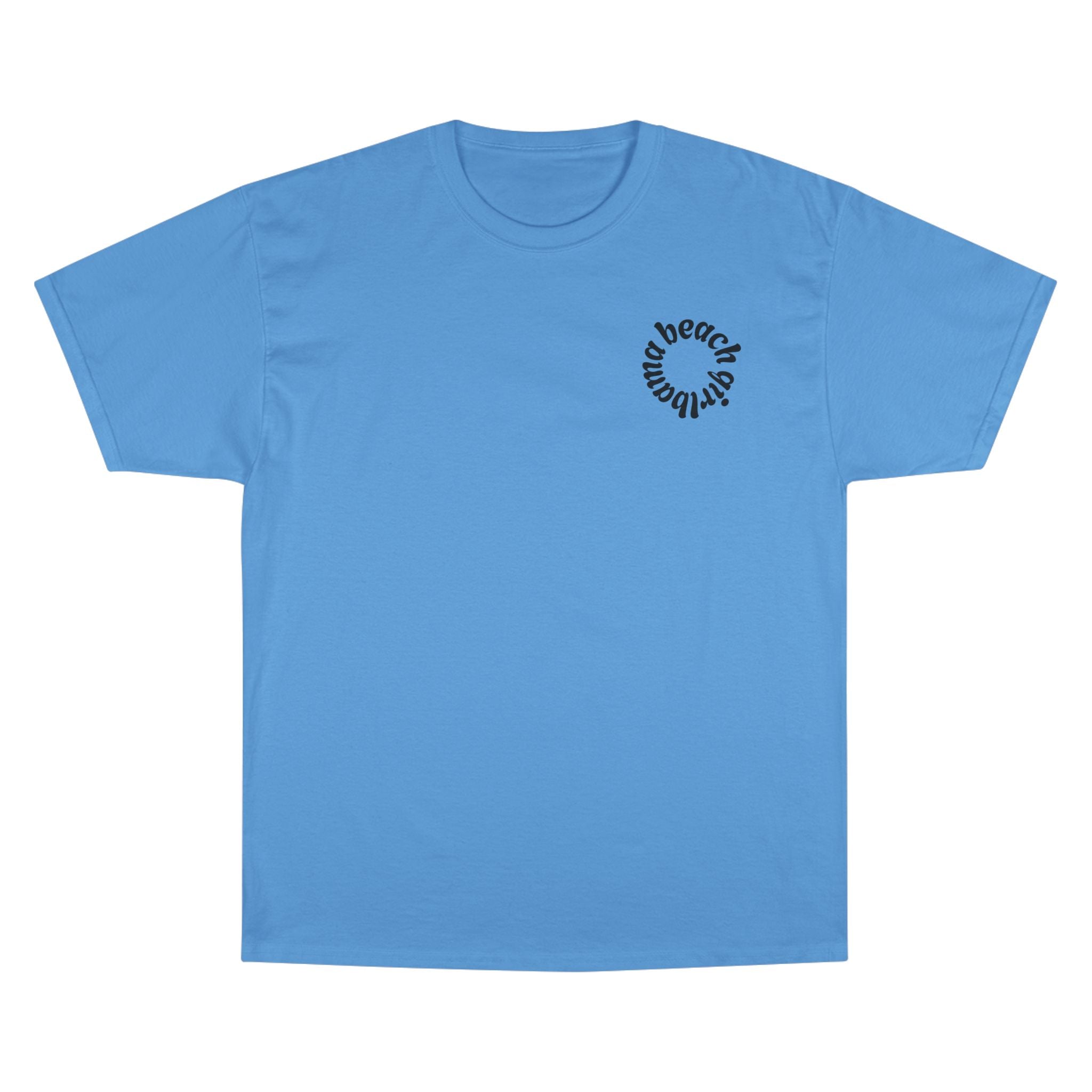 Pink Flamingo Beach T-Shirt — Tropical Sunset Graphic Tee