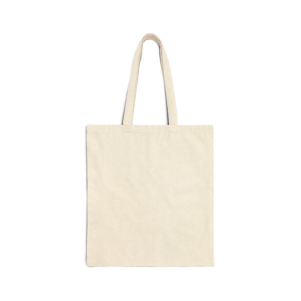 Flamingo Duo Cotton Tote Bag — Tropical Art Canvas Shopper