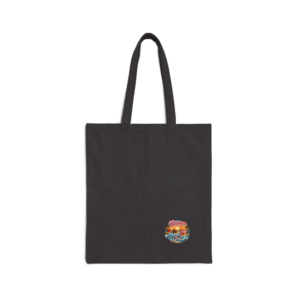 Flamingo Art Tote Bag – Vibrant Pink Sunset Canvas Tote