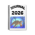 2026 Turtle Journal - Spiral Ruled Notebook for Daily Notes & Marine Life Lovers